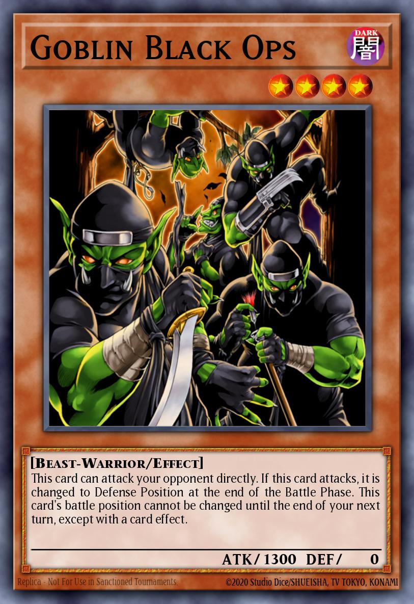 Goblin Black Ops Yu-Gi-Oh card