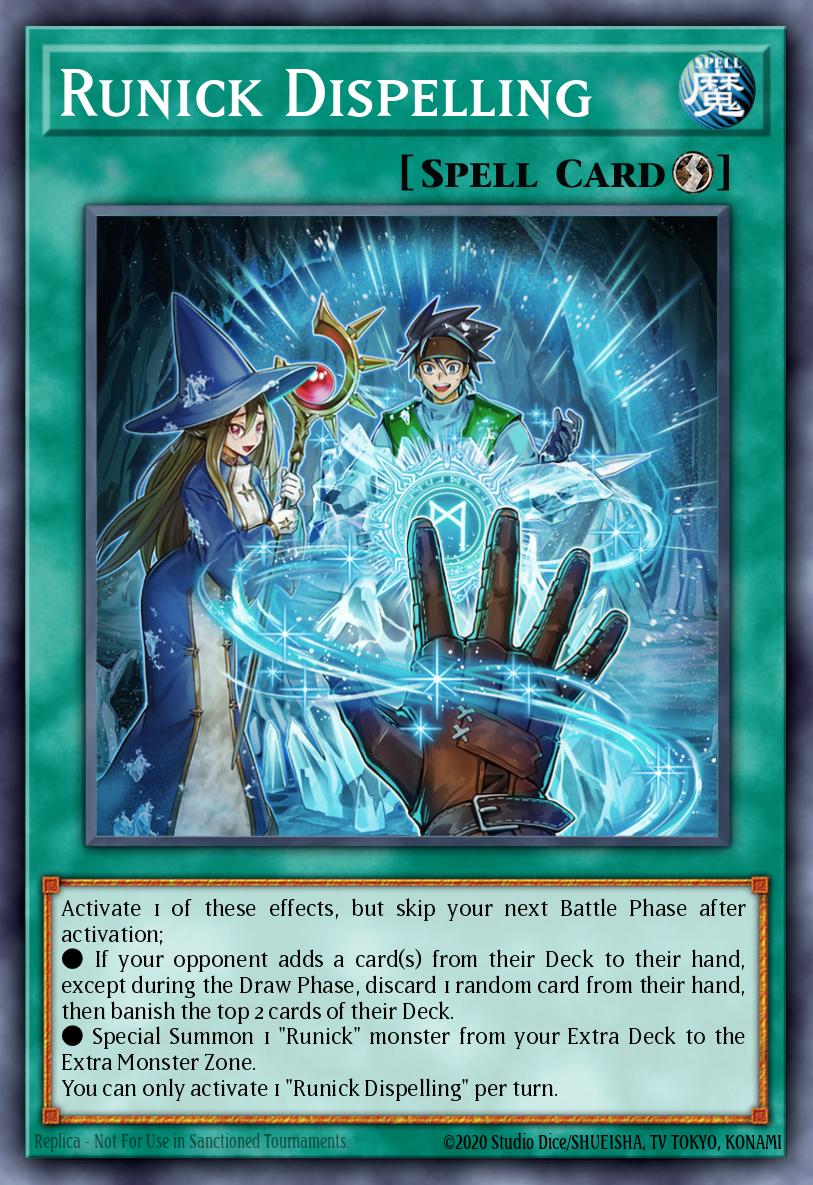 Runick Dispelling Yu-Gi-Oh card