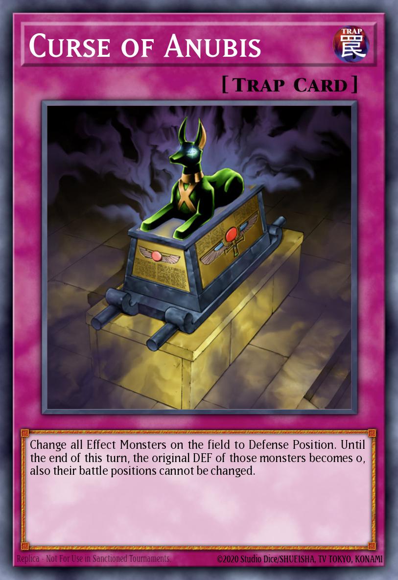 Curse of Anubis Yu-Gi-Oh card