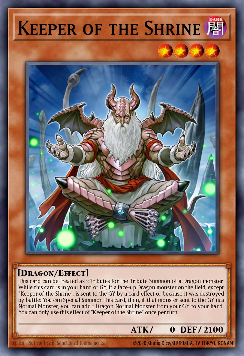 Keeper of the Shrine Yu-Gi-Oh card