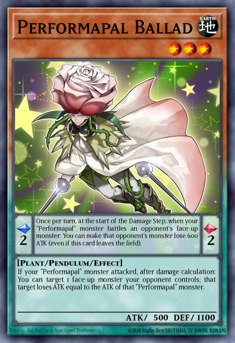 Performapal Ballad Yu-Gi-Oh card