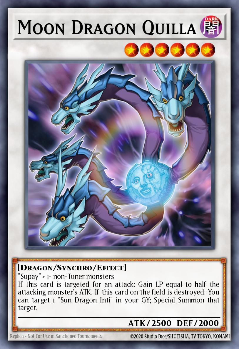Moon Dragon Quilla Yu-Gi-Oh card