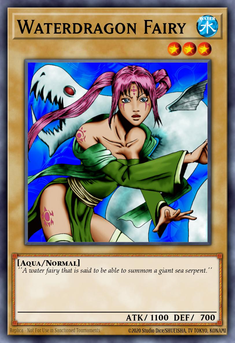 Waterdragon Fairy Yu-Gi-Oh card