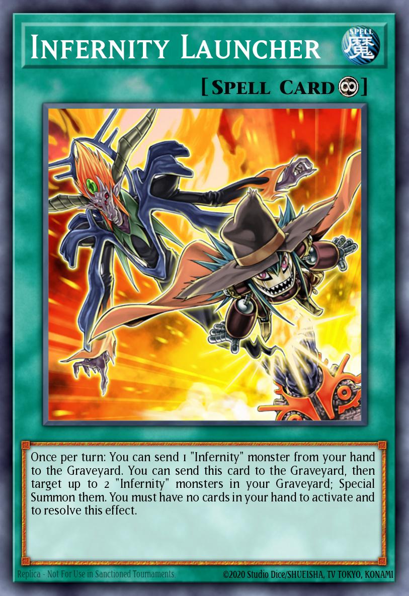Infernity Launcher Yu-Gi-Oh card
