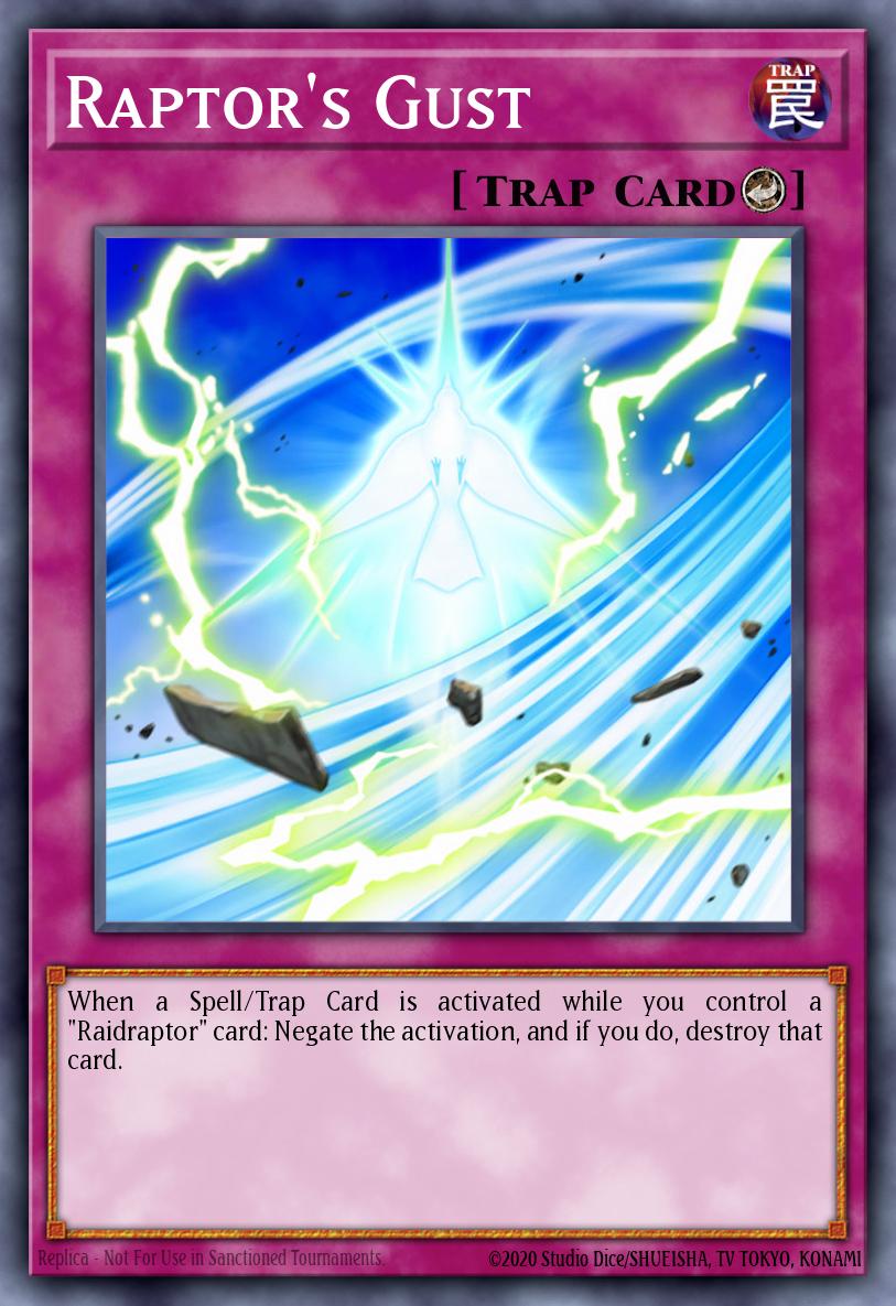Raptor's Gust Yu-Gi-Oh card