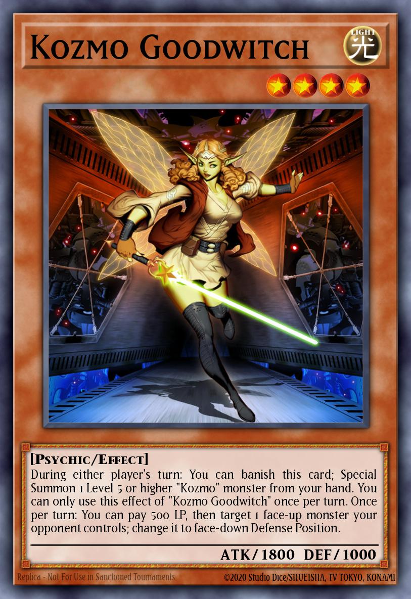 Kozmo Goodwitch Yu-Gi-Oh card
