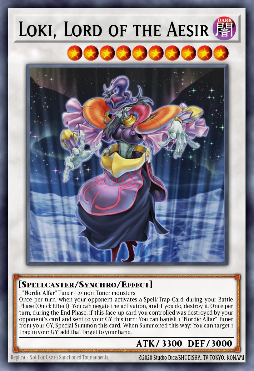 Loki, Lord of the Aesir Yu-Gi-Oh card
