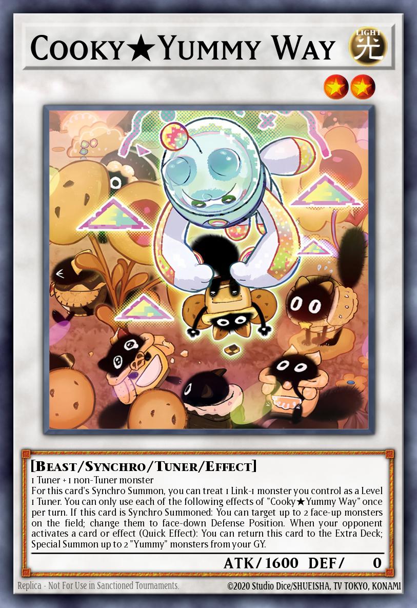 Cooky★Yummy Way Yu-Gi-Oh card