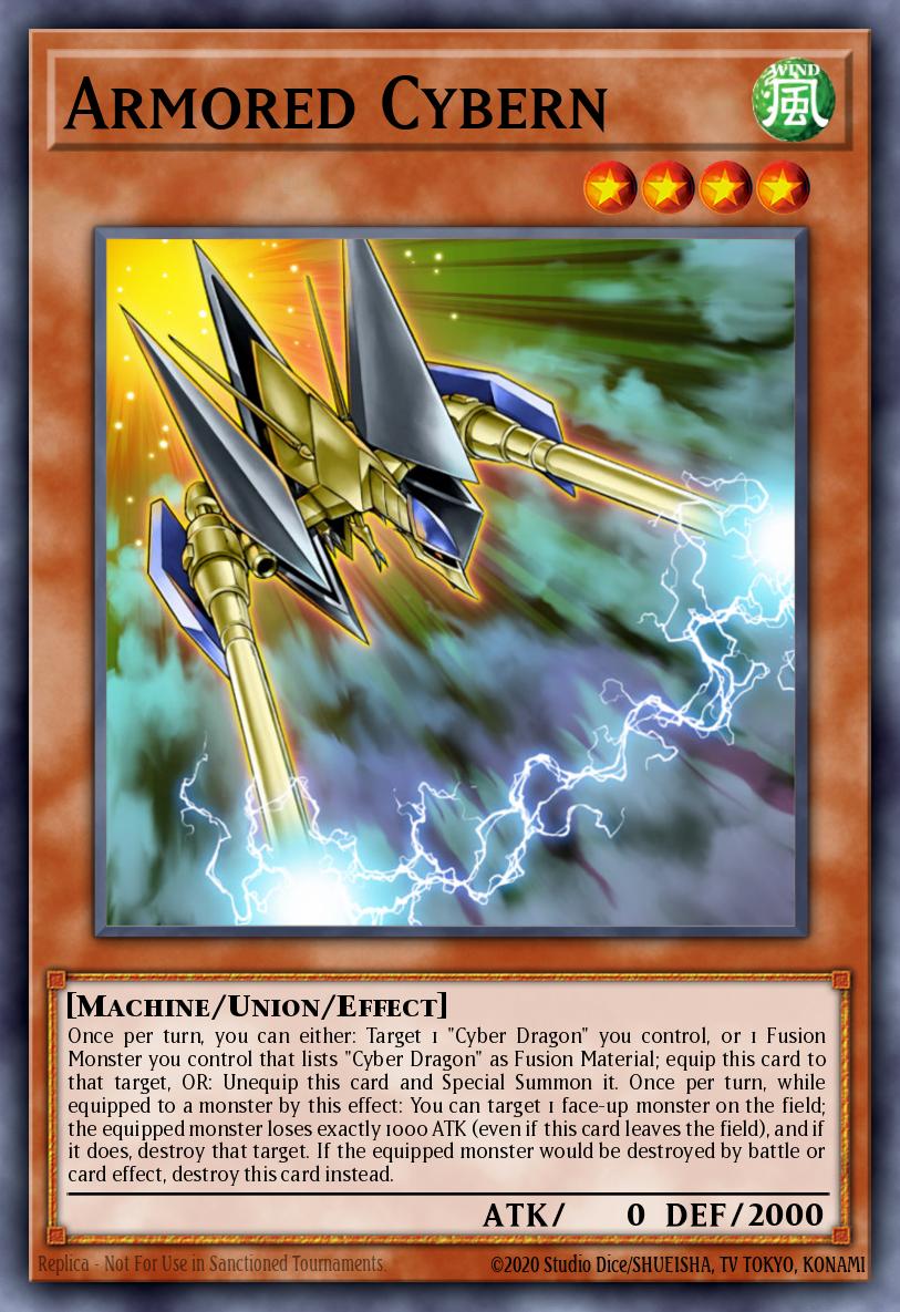 Armored Cybern Yu-Gi-Oh card