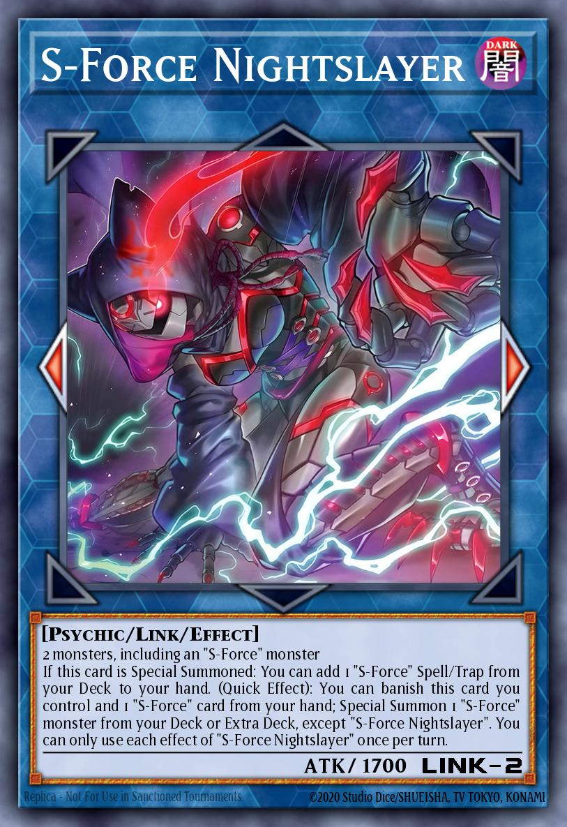 S-Force Nightslayer Yu-Gi-Oh card