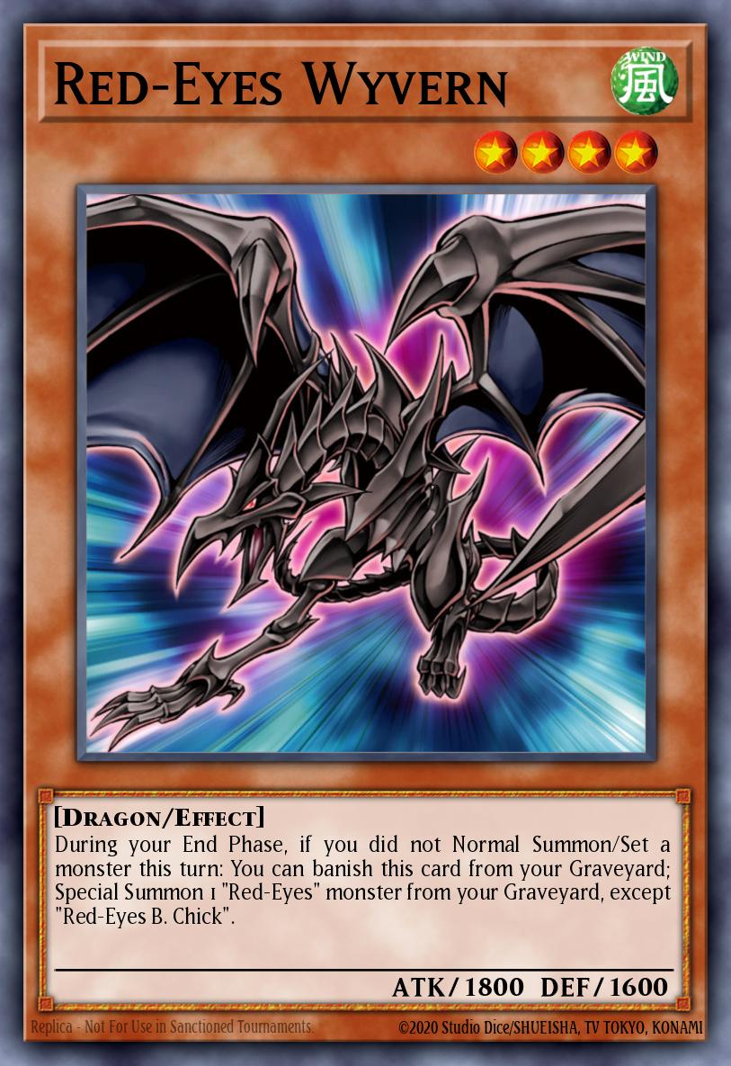 Red-Eyes Wyvern Yu-Gi-Oh card
