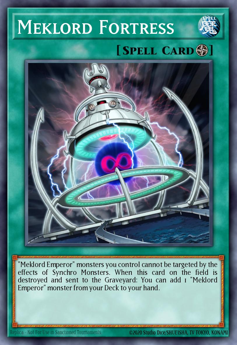 Meklord Fortress Yu-Gi-Oh card
