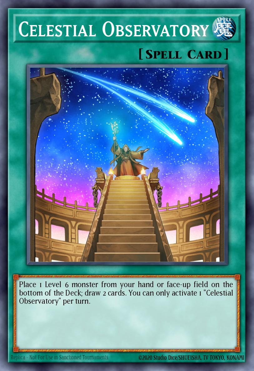 Celestial Observatory Yu-Gi-Oh card