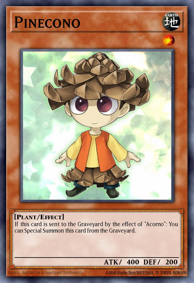 Pinecono Yu-Gi-Oh card