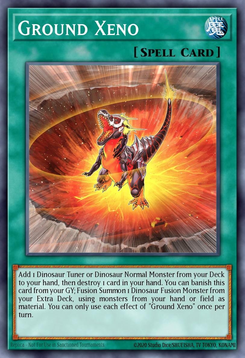 Ground Xeno Yu-Gi-Oh card
