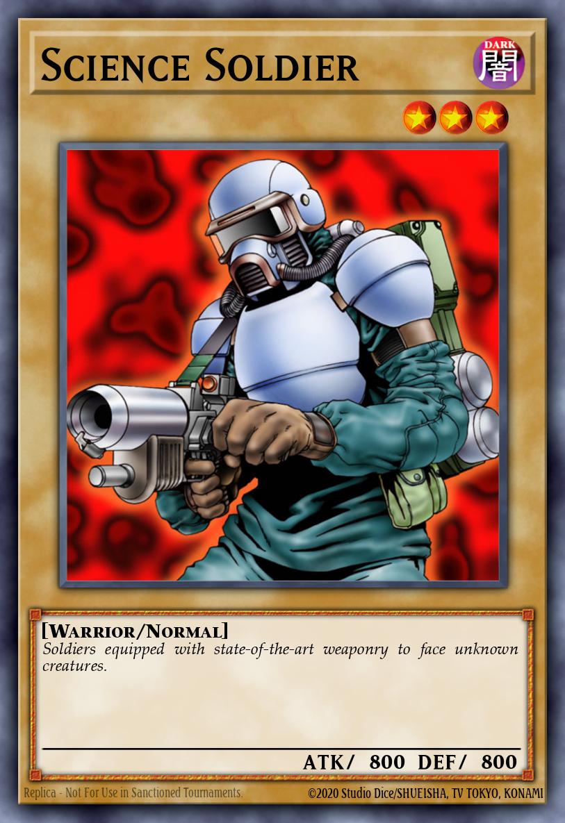 Science Soldier Yu-Gi-Oh card