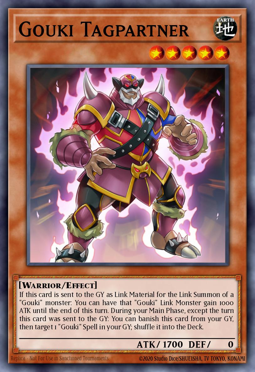 Gouki Tagpartner Yu-Gi-Oh card