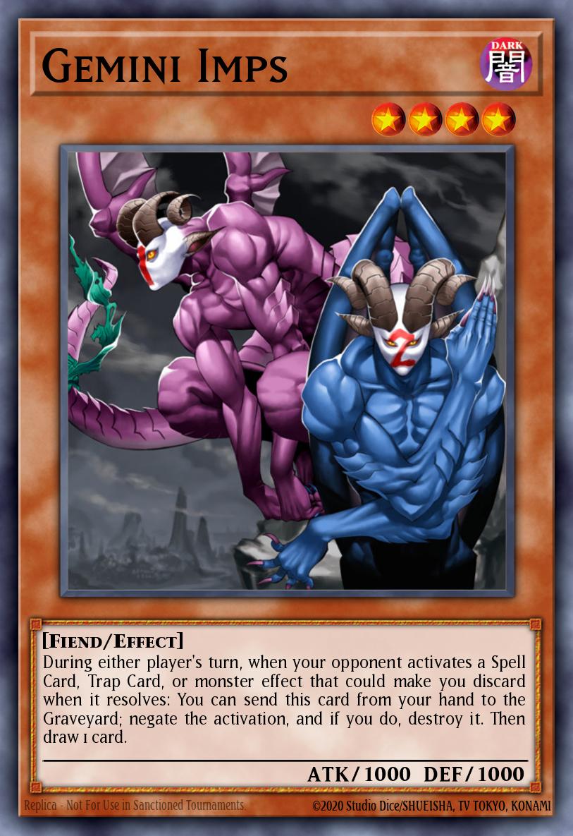 Gemini Imps Yu-Gi-Oh card