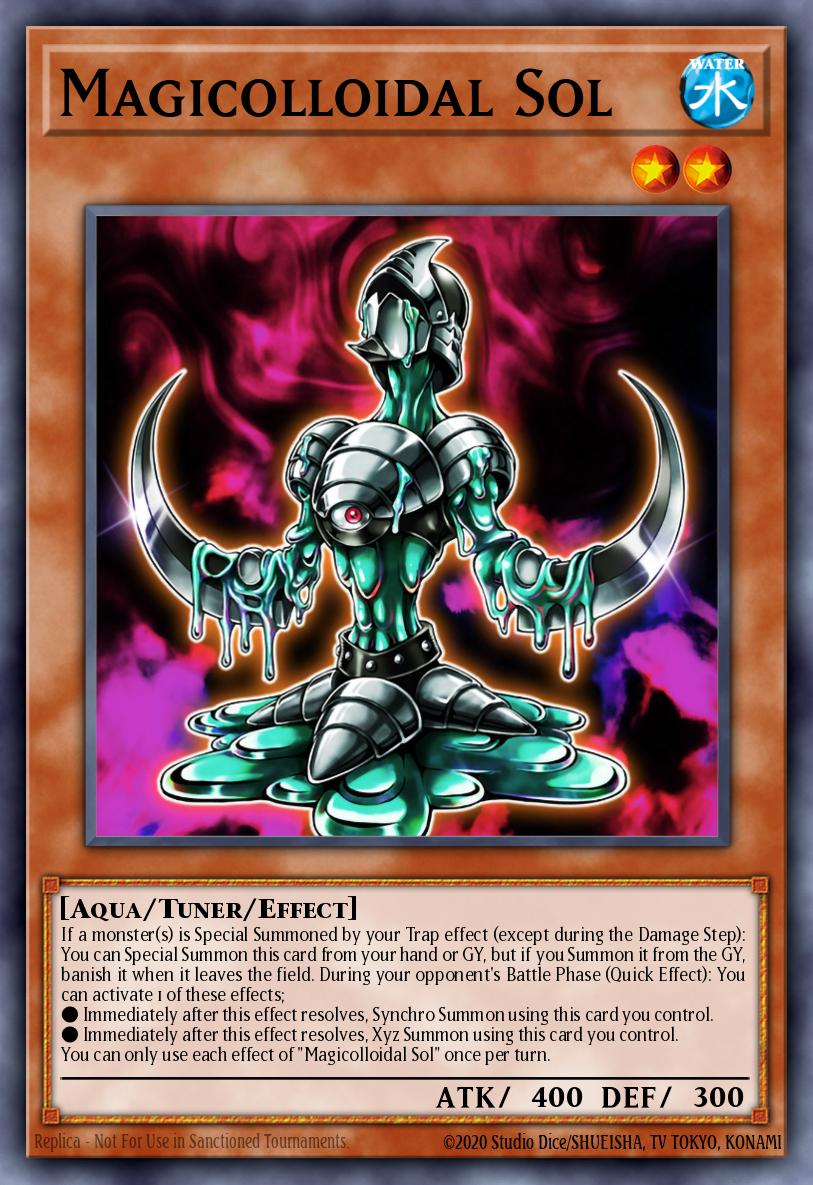 Magicolloidal Sol Yu-Gi-Oh card