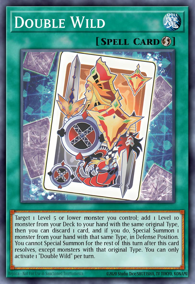 Double Wild Yu-Gi-Oh card