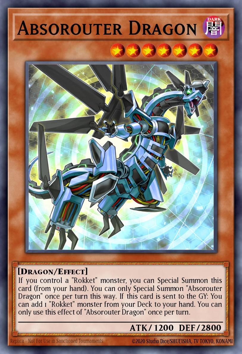 Absorouter Dragon Yu-Gi-Oh card