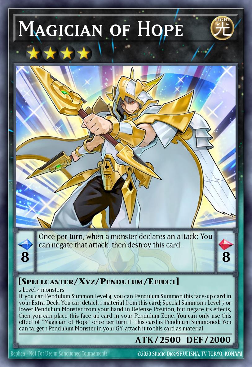 Magician of Hope Yu-Gi-Oh card