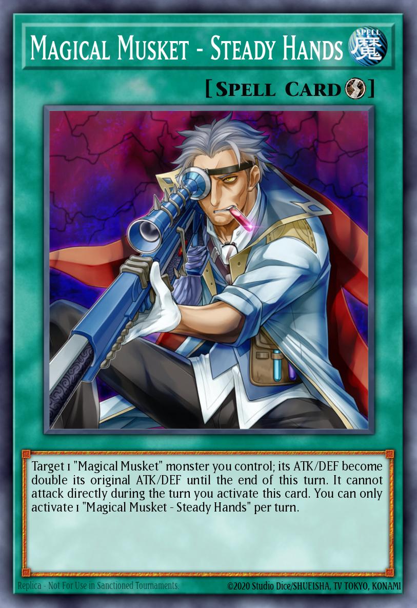 Magical Musket - Steady Hands Yu-Gi-Oh card