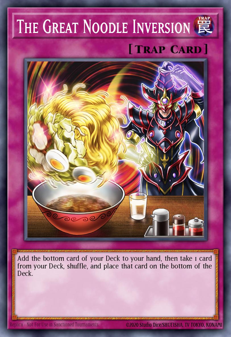 The Great Noodle Inversion Yu-Gi-Oh card