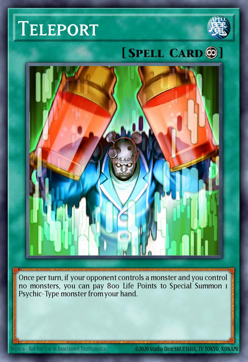 Teleport Yu-Gi-Oh card