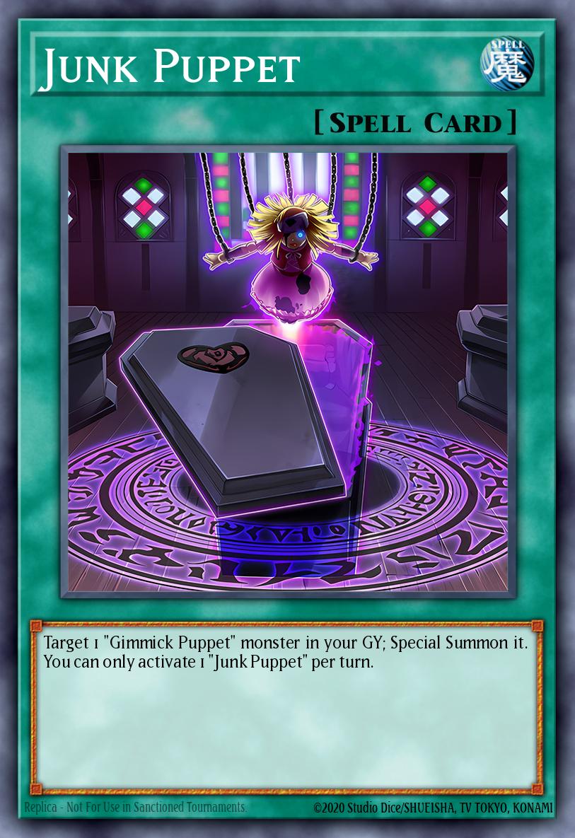 Junk Puppet Yu-Gi-Oh card