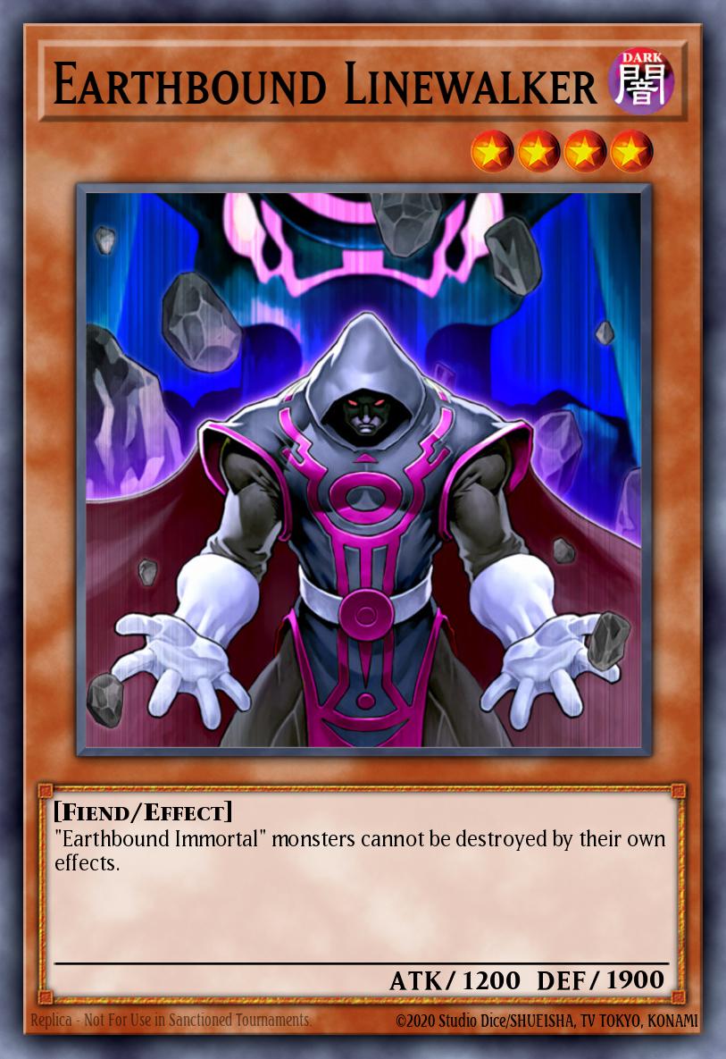 Earthbound Linewalker Yu-Gi-Oh card