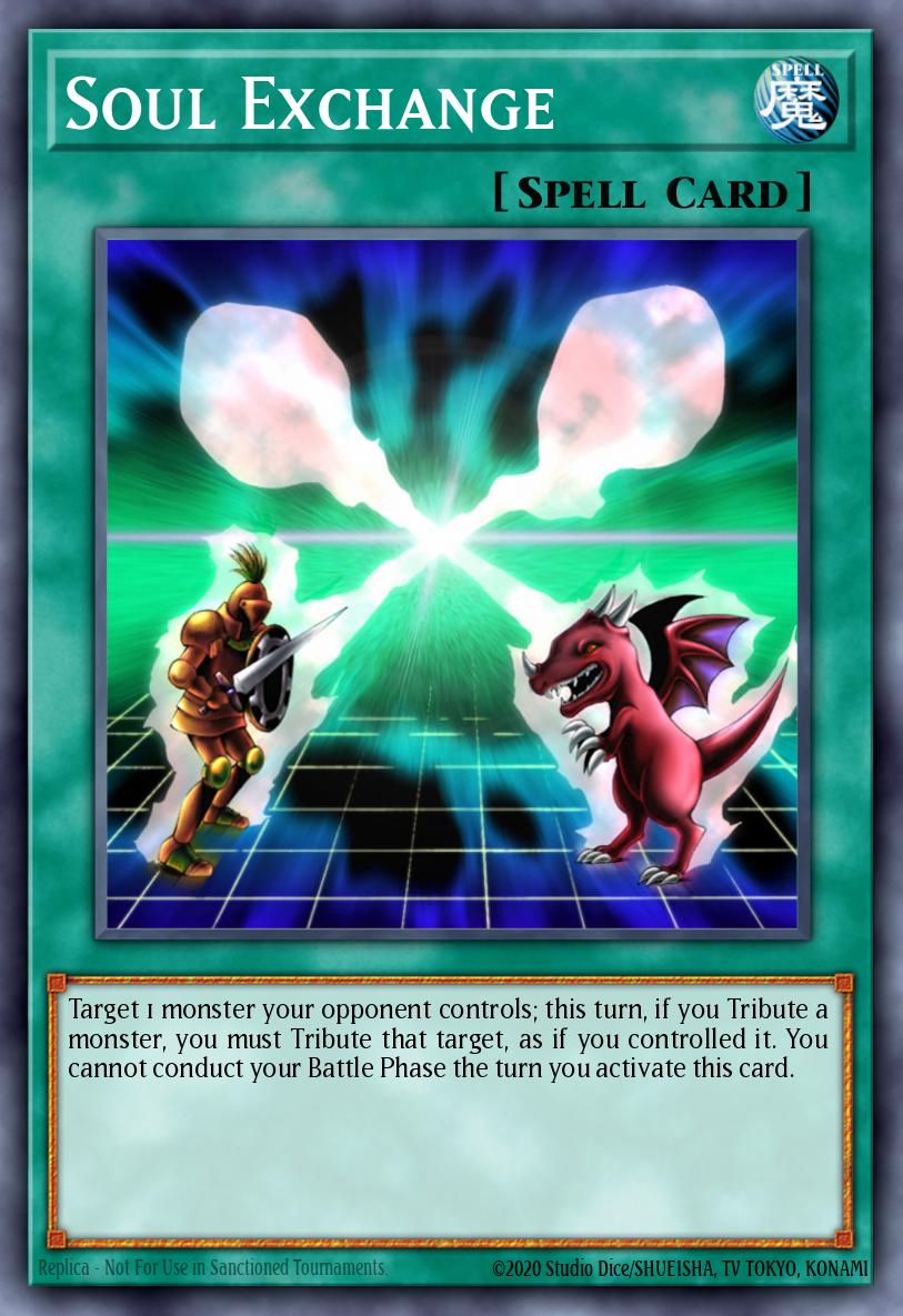 Soul Exchange Yu-Gi-Oh card