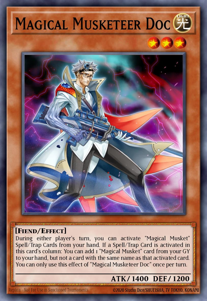 Magical Musketeer Doc Yu-Gi-Oh card