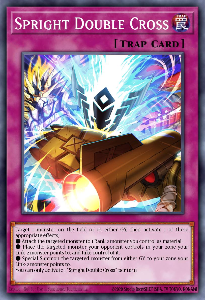 Spright Double Cross Yu-Gi-Oh card