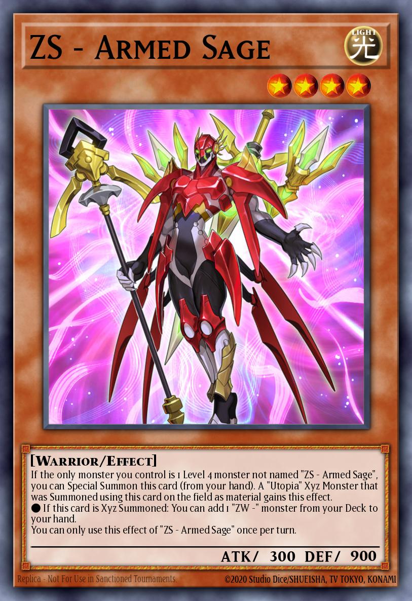 ZS - Armed Sage Yu-Gi-Oh card