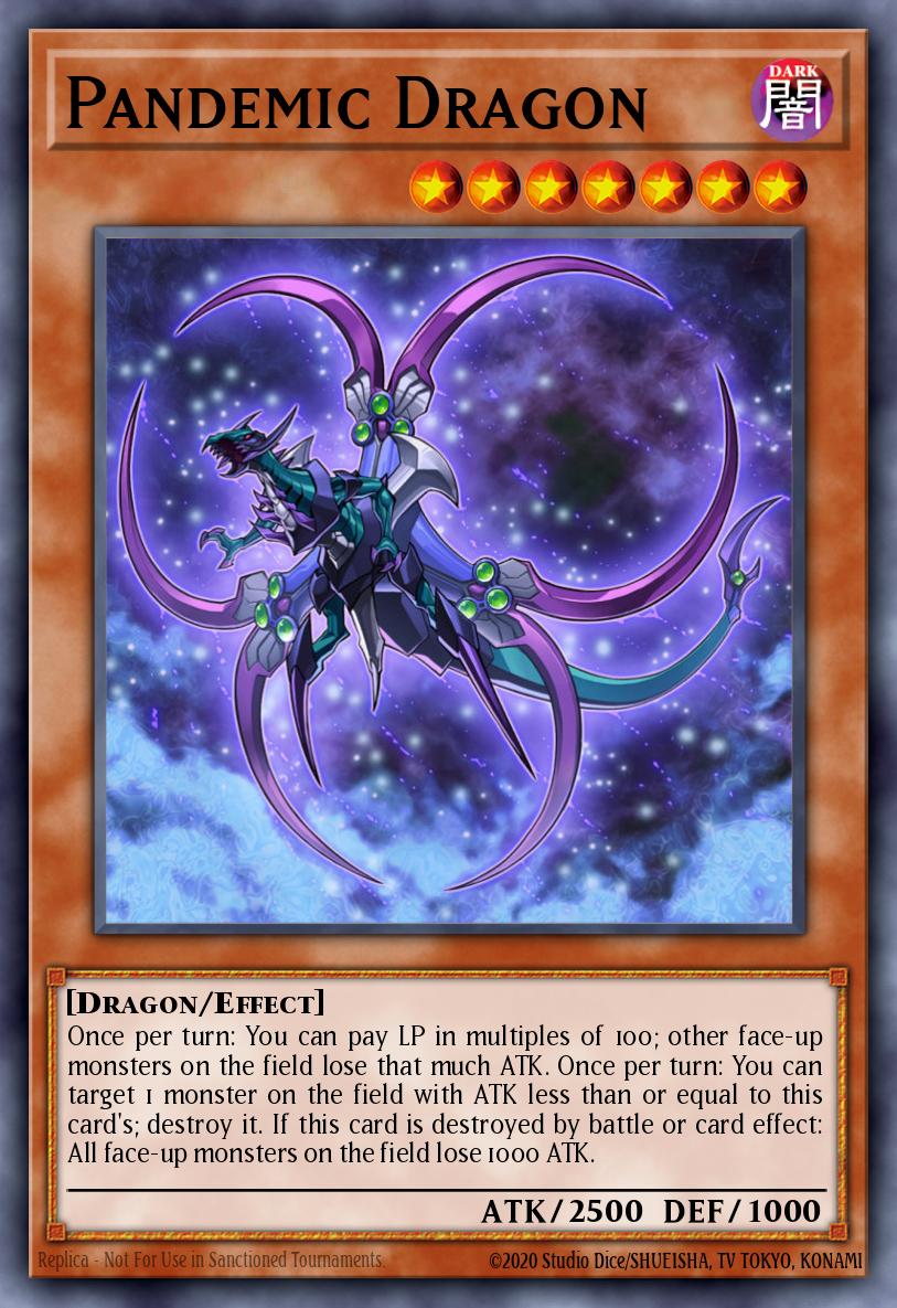 Pandemic Dragon Yu-Gi-Oh card