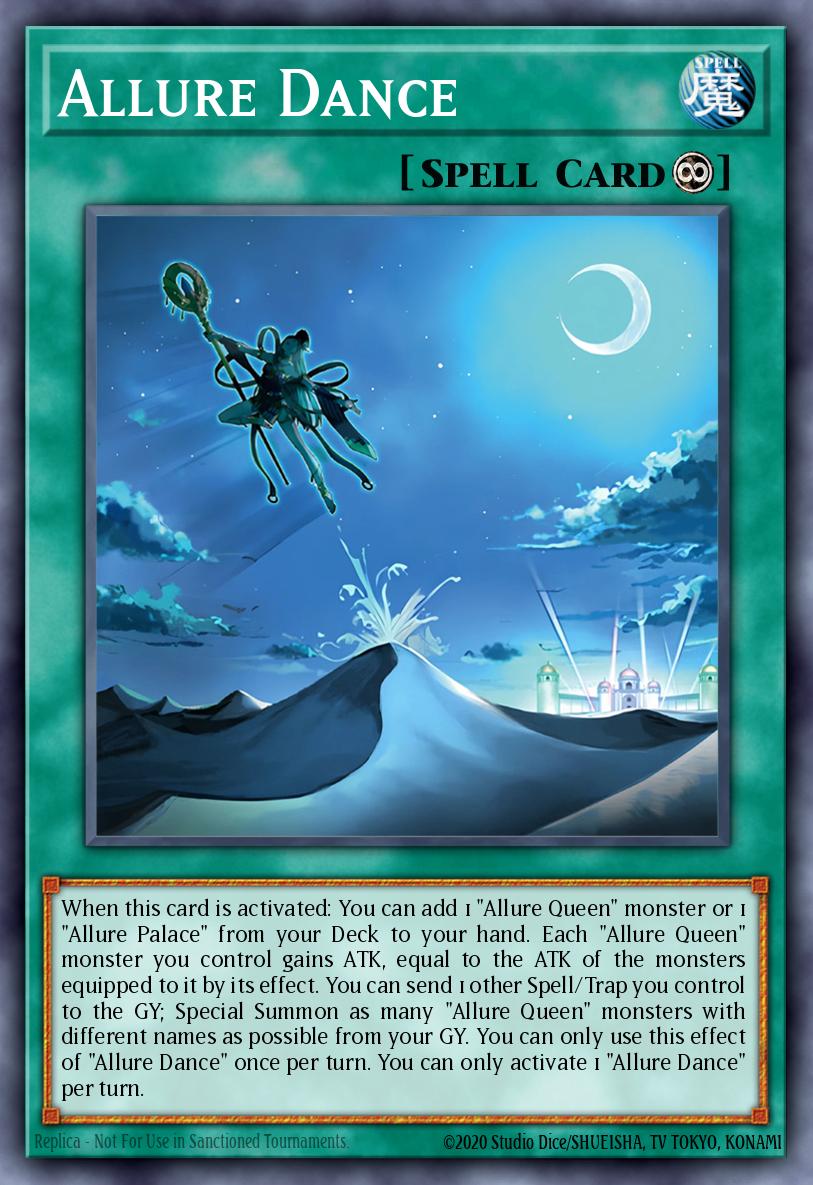 Allure Dance Yu-Gi-Oh card