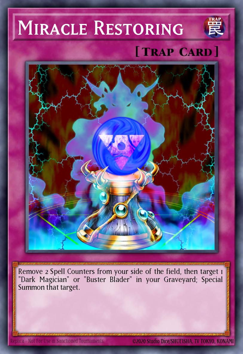 Miracle Restoring Yu-Gi-Oh card