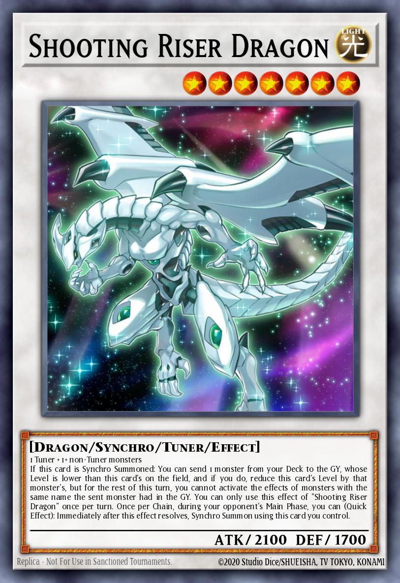 Shooting Riser Dragon Yu-Gi-Oh card