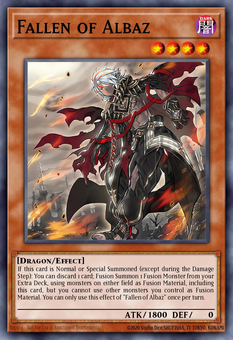 Fallen of Albaz Yu-Gi-Oh card
