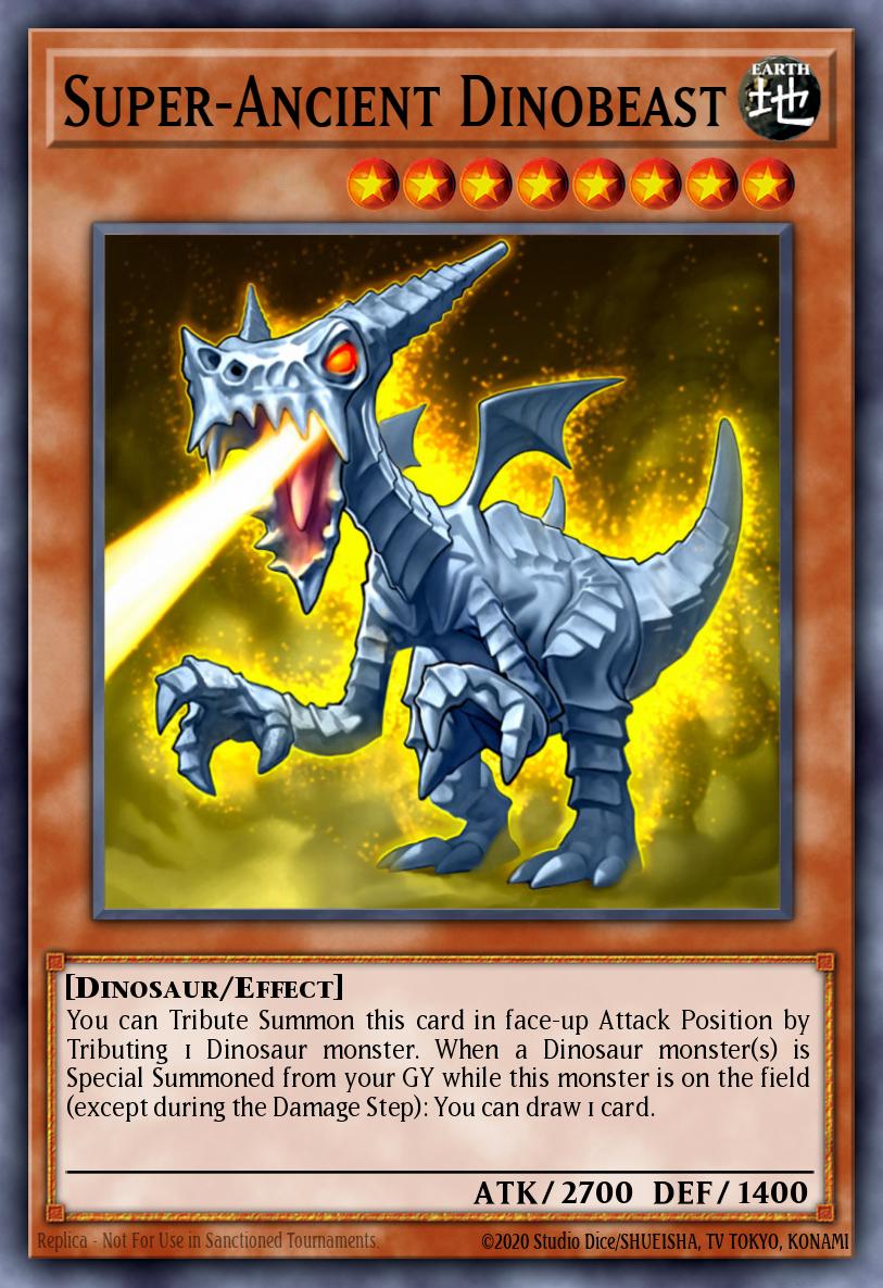 Super-Ancient Dinobeast Yu-Gi-Oh card