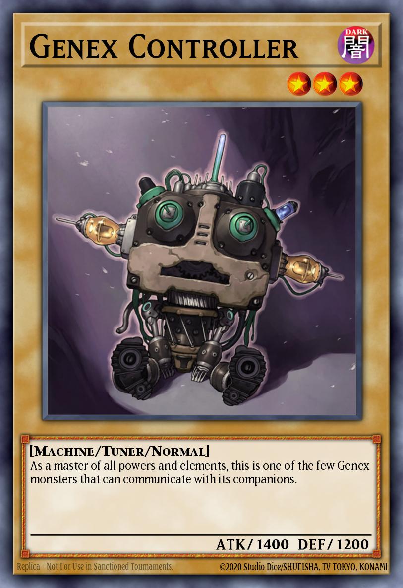 Genex Controller Yu-Gi-Oh card