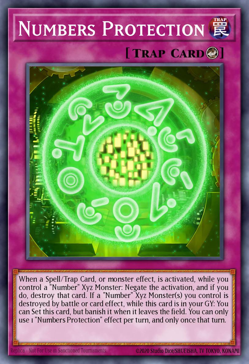 Numbers Protection Yu-Gi-Oh card