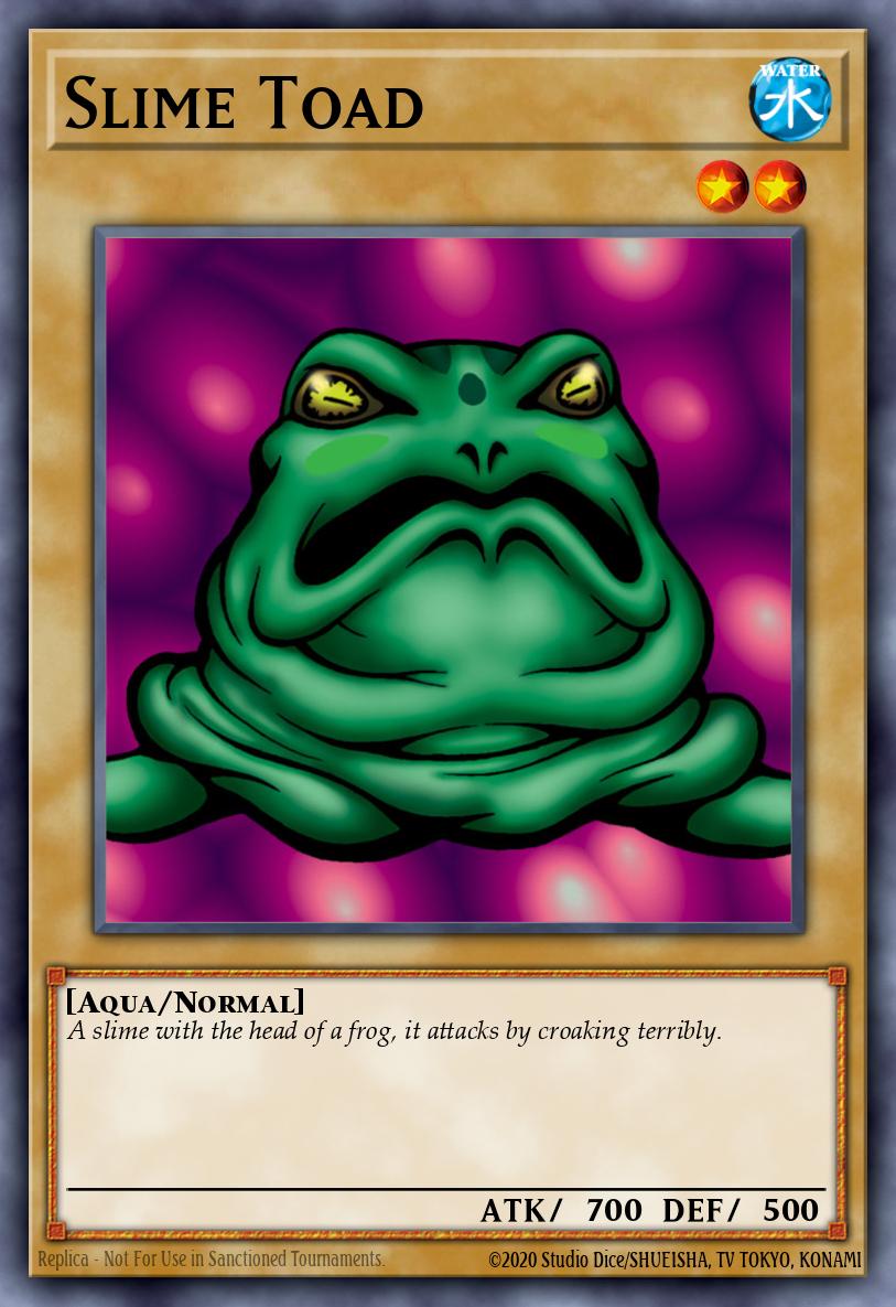 Slime Toad Yu-Gi-Oh card