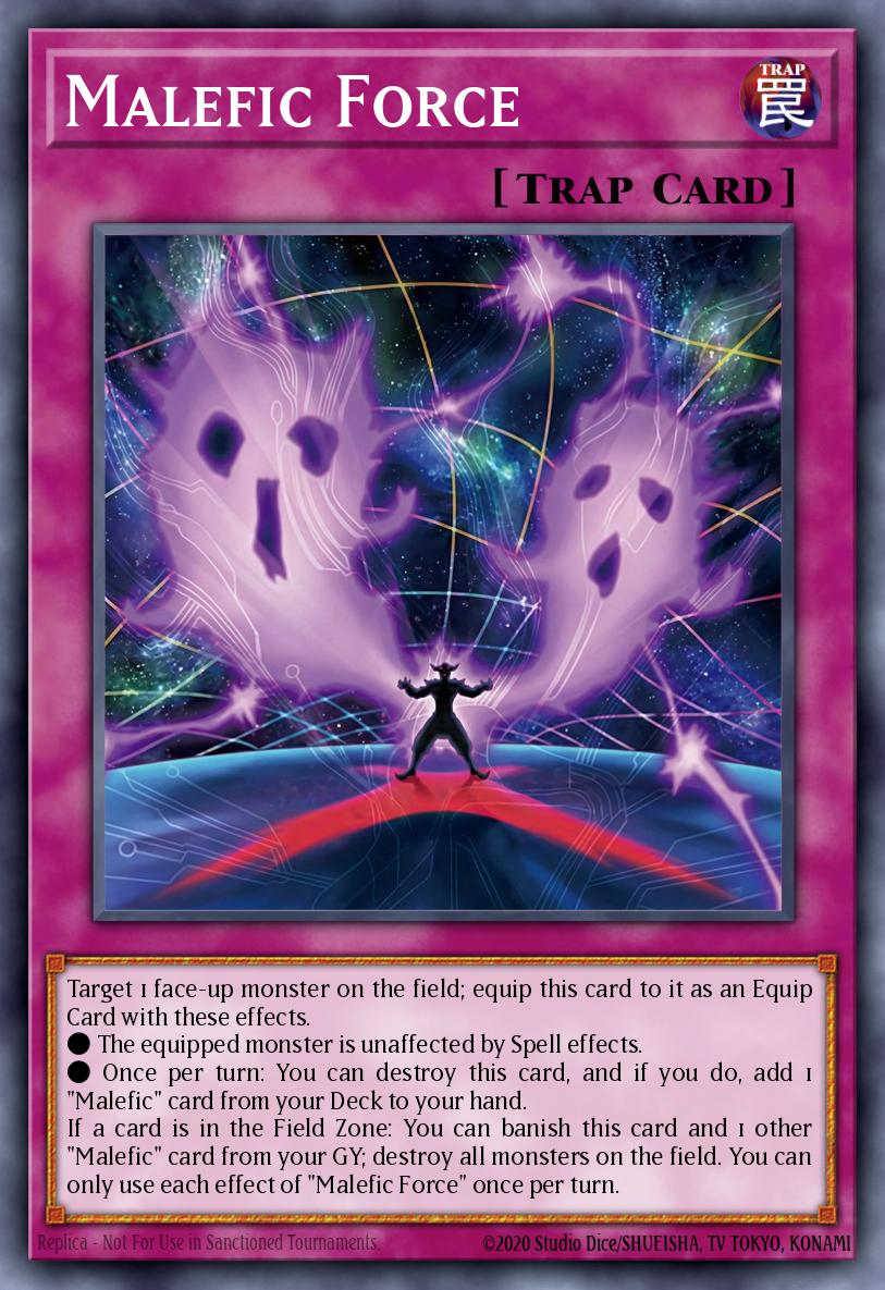 Malefic Force Yu-Gi-Oh card