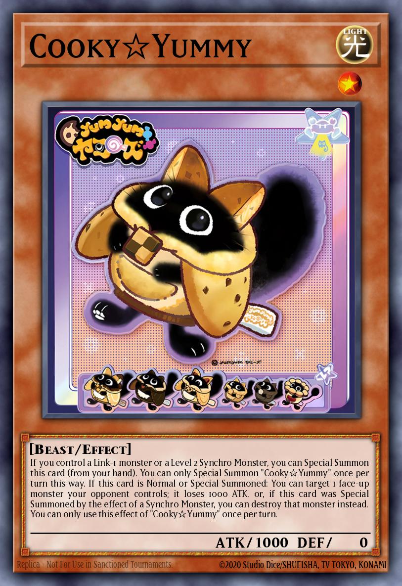 Cooky☆Yummy Yu-Gi-Oh card