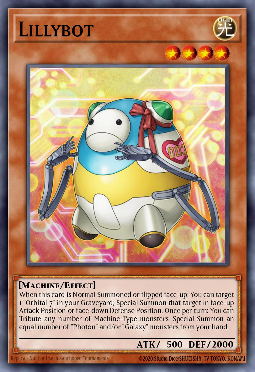 Lillybot Yu-Gi-Oh card