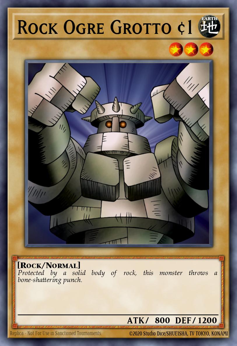Rock Ogre Grotto #1 Yu-Gi-Oh card