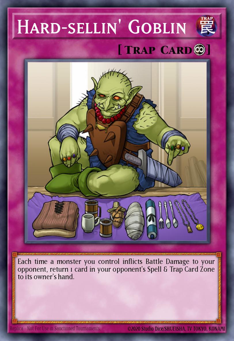 Hard-sellin' Goblin Yu-Gi-Oh card