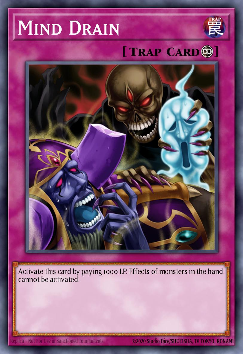 Mind Drain Yu-Gi-Oh card